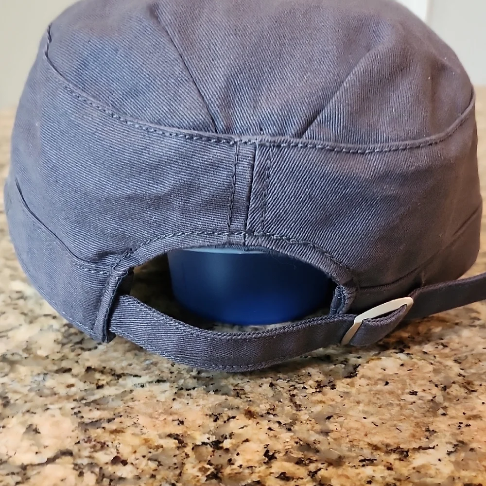 47‎ Brand Gray Cap with Pink Embroidery